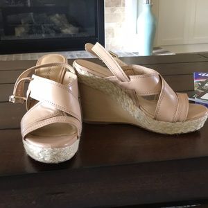 Antonio Melani Nude Wedges